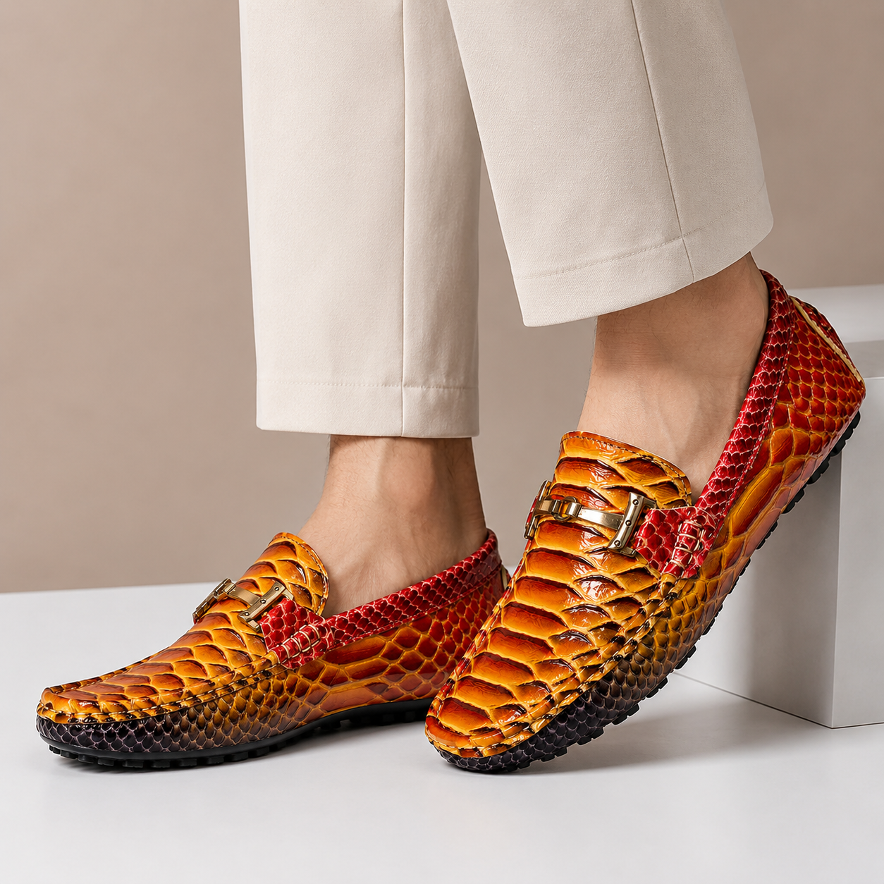 Torina Genuine Leather Loafers