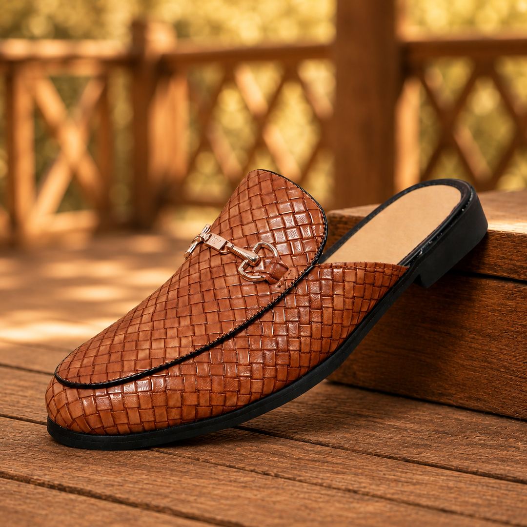 Classic Leather Mules