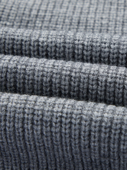 2 In 1 Notched Collar Sweater