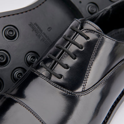 Oxford Shoe - Rubber Sole - Black