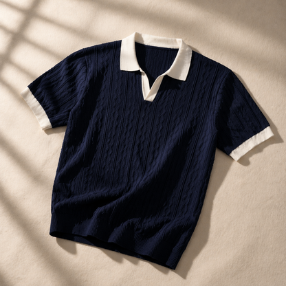 The Amalfi Contrast Polo