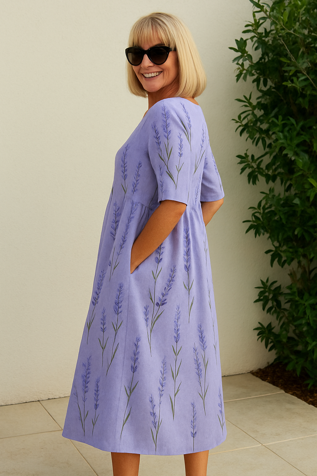 COMFORTABLE FLOW DRESS