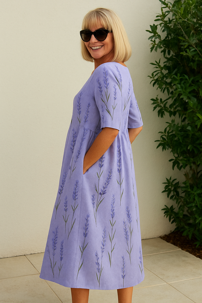 COMFORTABLE FLOW DRESS