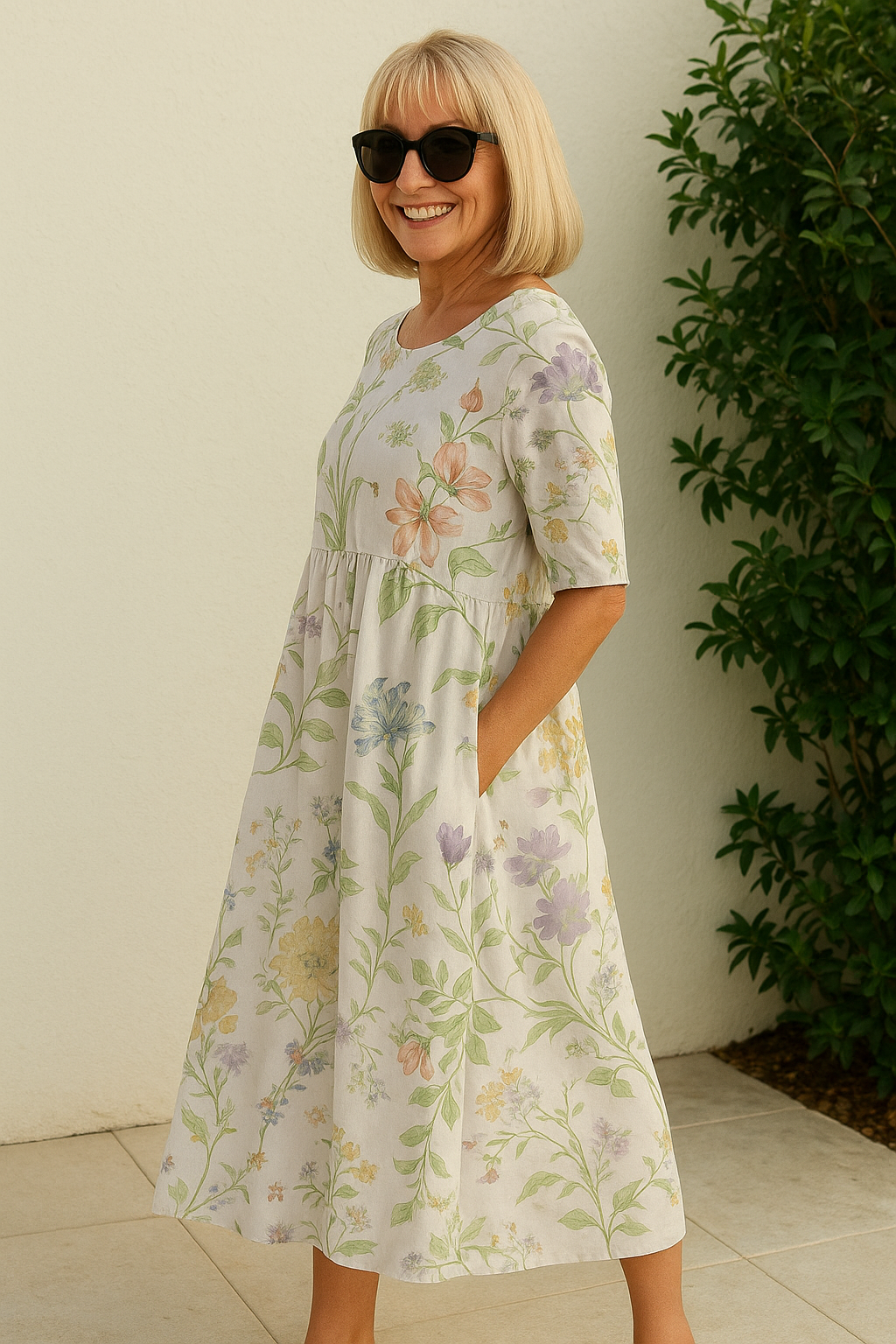 COMFORTABLE FLOW DRESS