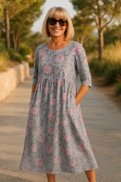 COMFORTABLE FLOW DRESS