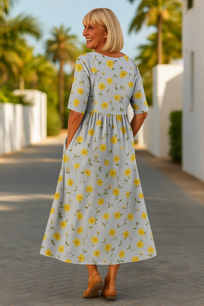 COMFORTABLE FLOW DRESS