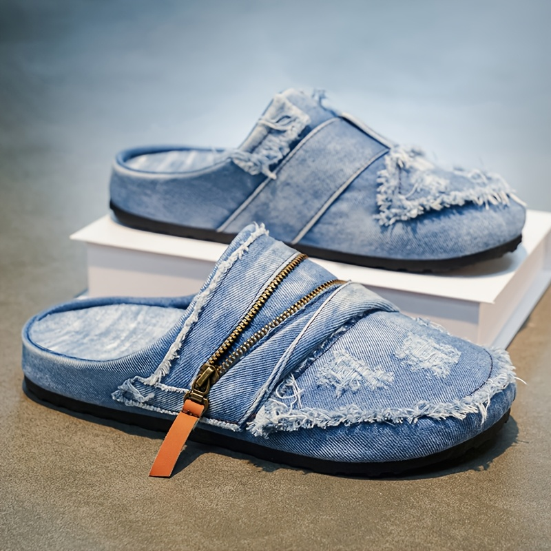 Rowan Denim Mules