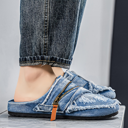 Rowan Denim Mules