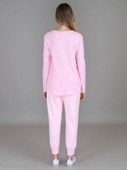 Mosman Curved Hem Long Sleeve T Shirt