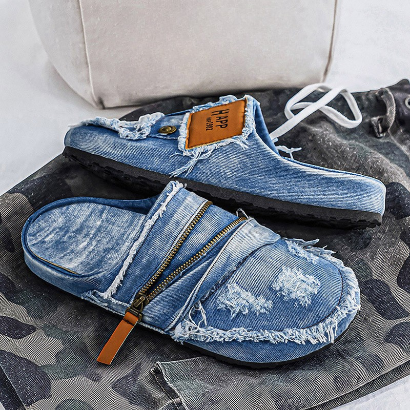 Rowan Denim Mules