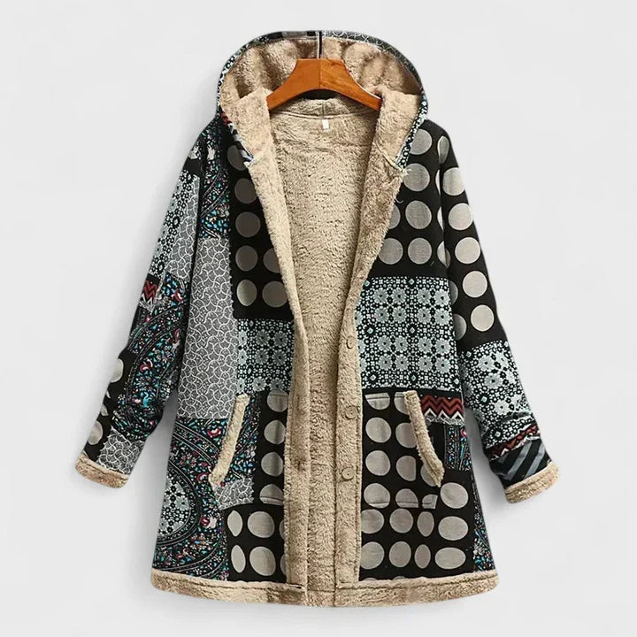 Briar | Vintage Floral Hooded Parka