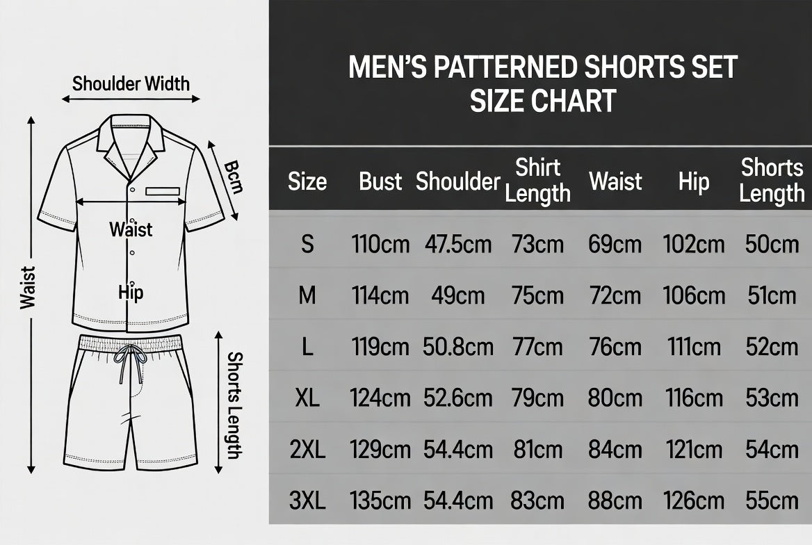 Men's Color Block Textured Polo Shirt and Shorts 2-Piece Set