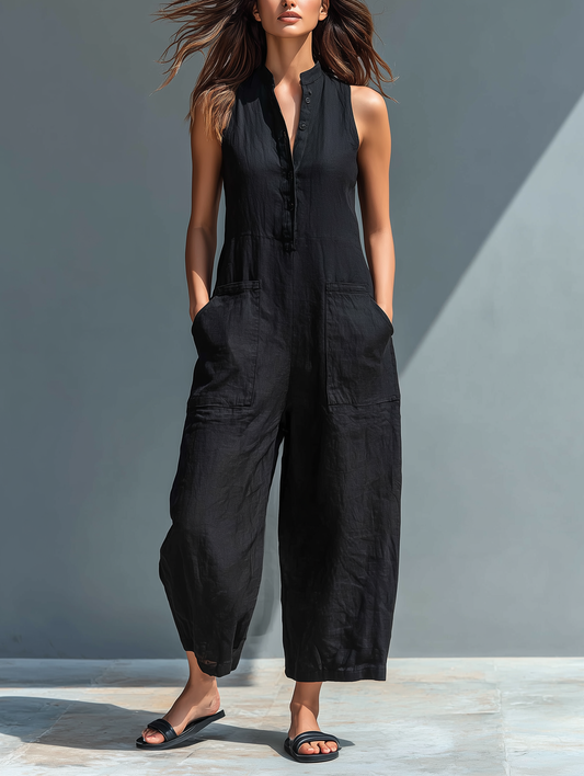 Linen Ease Jumpsuit