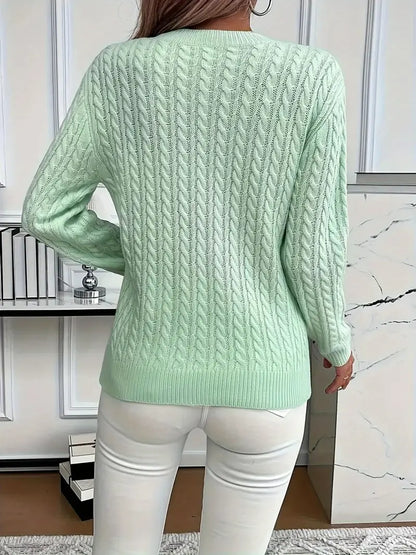 Cozy Cable Knit Sweater