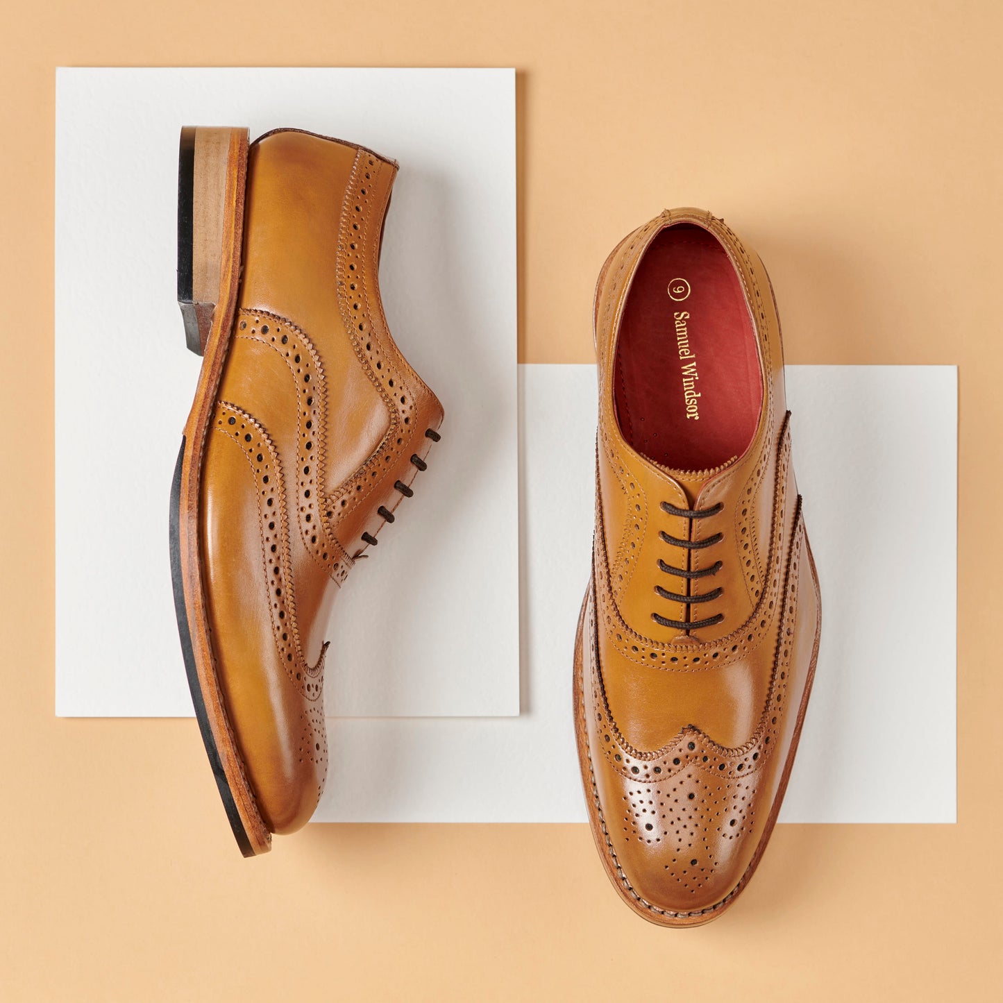 Flintsham Brogue - Tan