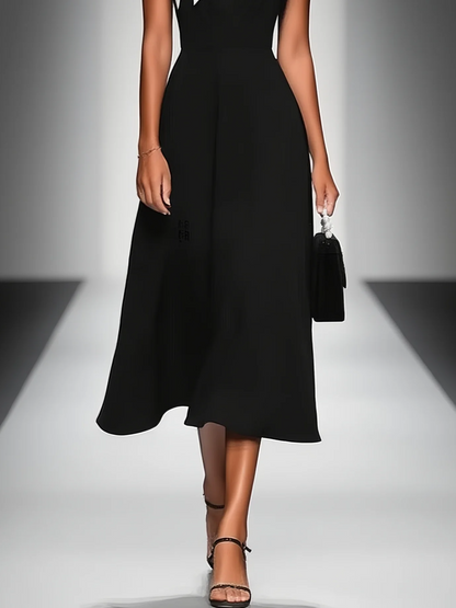 Monochrome Muse Dress