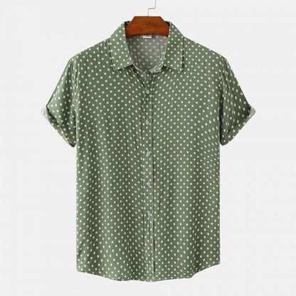 Downtown Dot Button Up