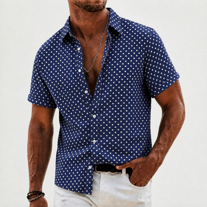 Downtown Dot Button Up