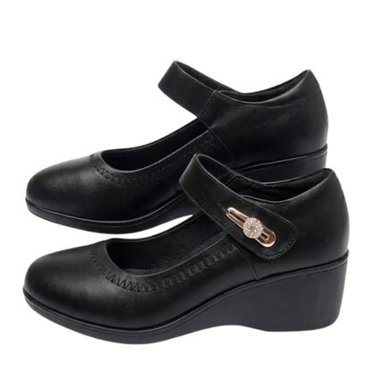 Camila Comfort Leather Support Shoes