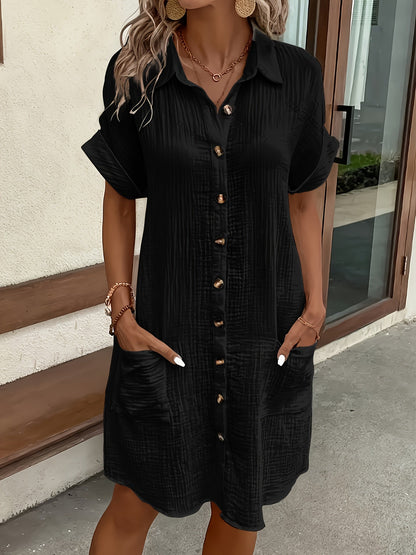 Sunday Button Dress