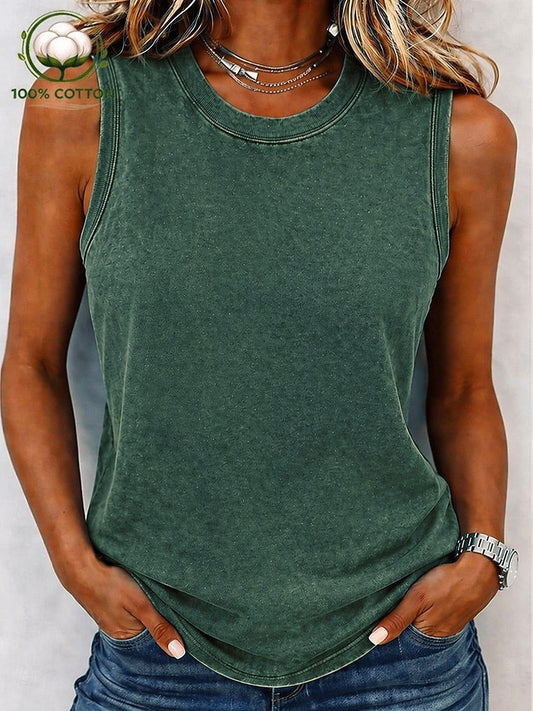 Casual 100% Cotton Top